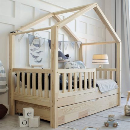 lit cabane avec tiroir noah