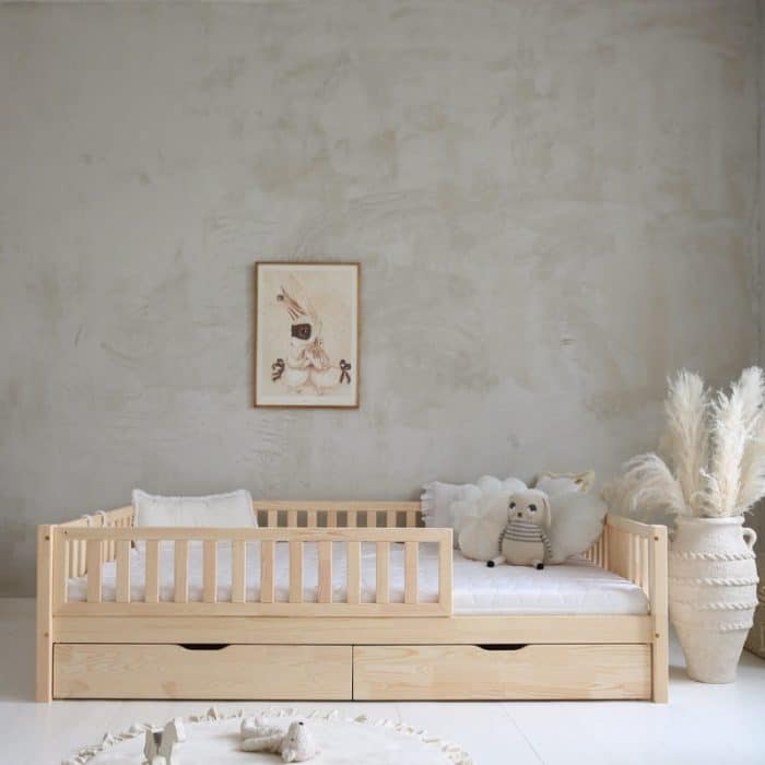 Cama infantil Oslo 140x200 cm con cajón - Imagen 2
