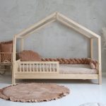 Lit cabane Anja avec barrière