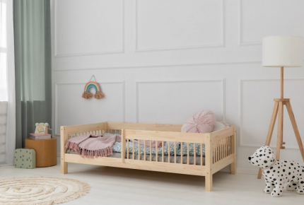 Lit enfant en bois Eliott avec barrière