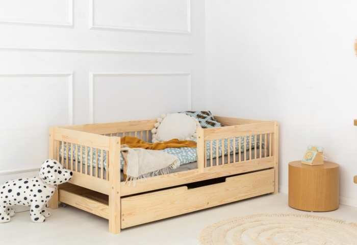 Lit enfant en bois Eliott avec barrière (Copy)