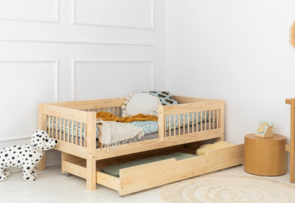 Lit enfant en bois Eliott avec barrière (Copy)