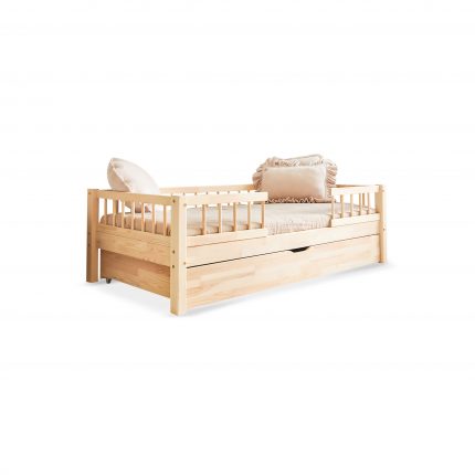 Lit enfant en bois Éden avec tiroir - Accès central