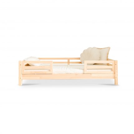 Lit enfant en bois Mila avec barrière - Accès central